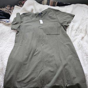 Green Old Navy Tshirt dress
